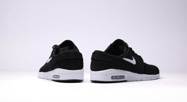 Janoski max outlet black leather